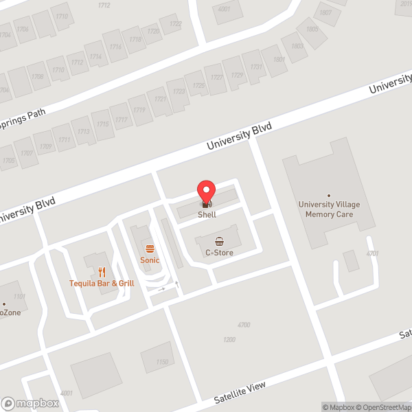 Map of Tojo's Wing Grill