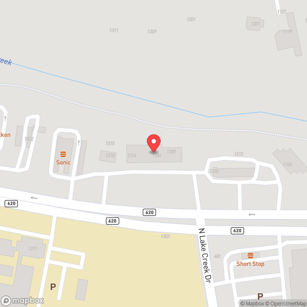Map of 620 Florist