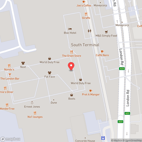 Map of Starbucks