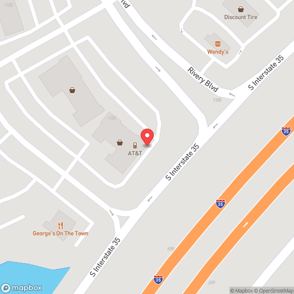 Map of AT&T Store