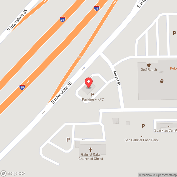 Map of KFC