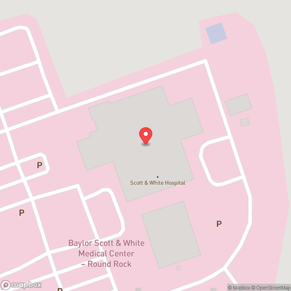 Map of Baylor Scott & White Clinic