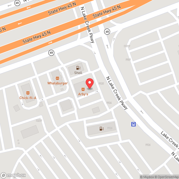 Map of Arby's