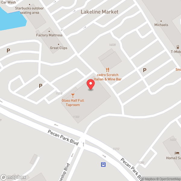 Map of Alamo Drafthouse Cinema Lakeline