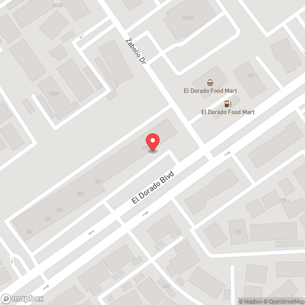 Map of Donald's Donuts