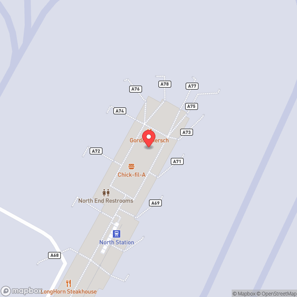 Map of Gate A74