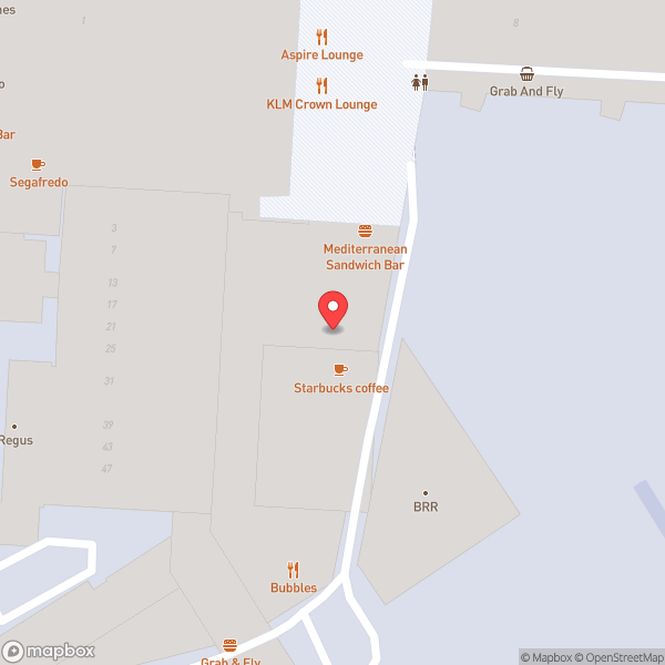 Map of Starbucks