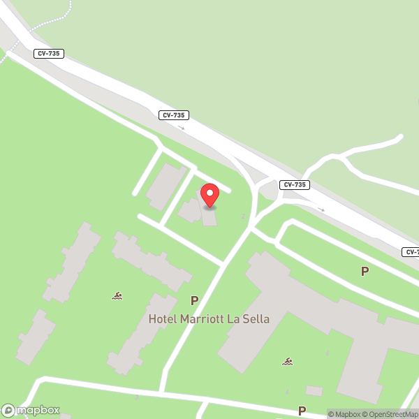 Map of Steve Jobs School La Sella