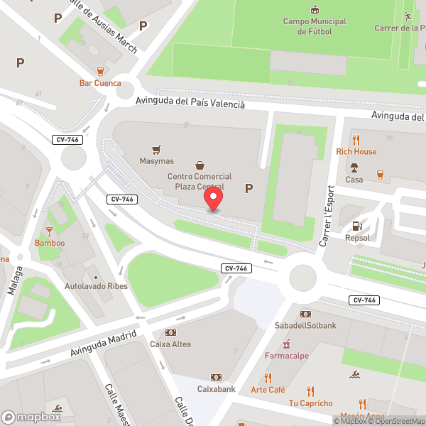 Map of Burger King