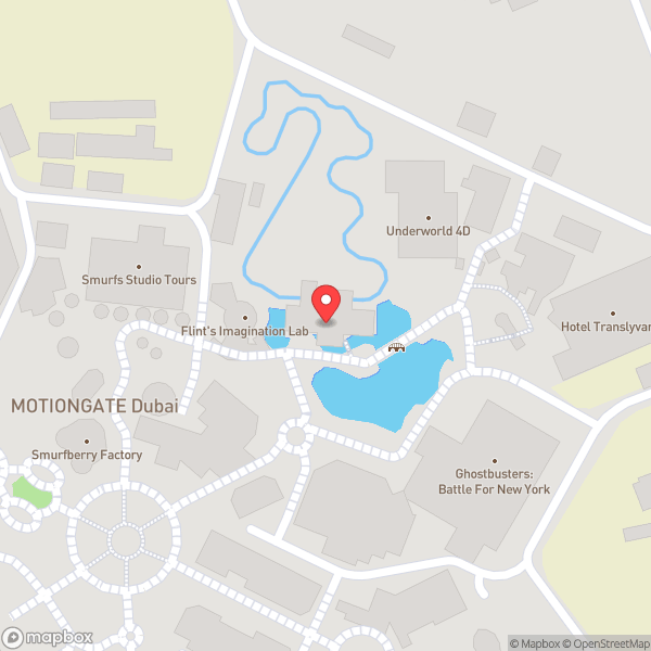 Map of Cloudy with a Chance of Meatballs River Expedition