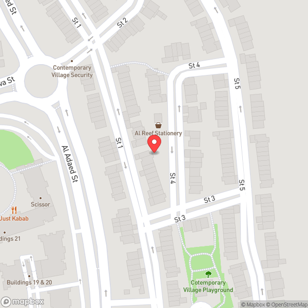 Map of Al Reef - Contemporary Village