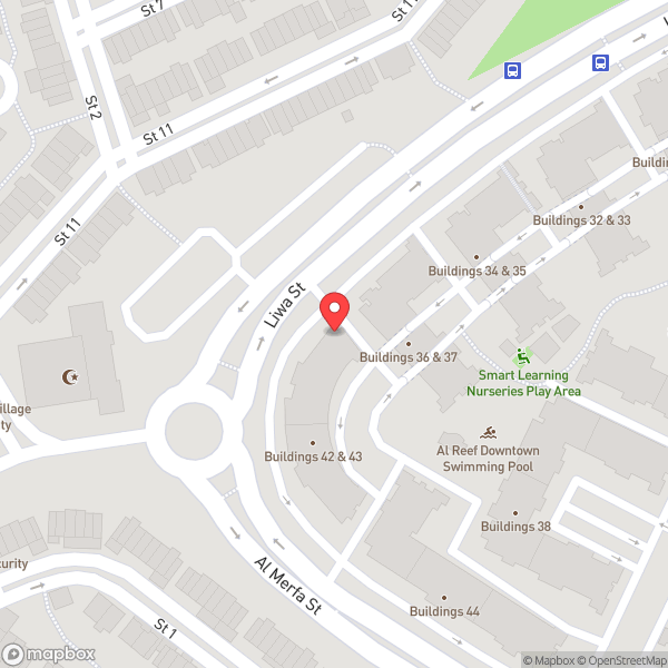 Map of Al Reef Downtown