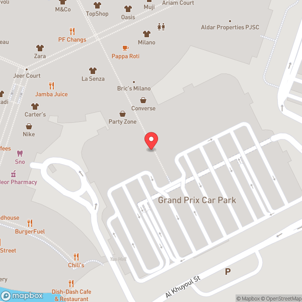 Map of Etisalat (اتصالات)