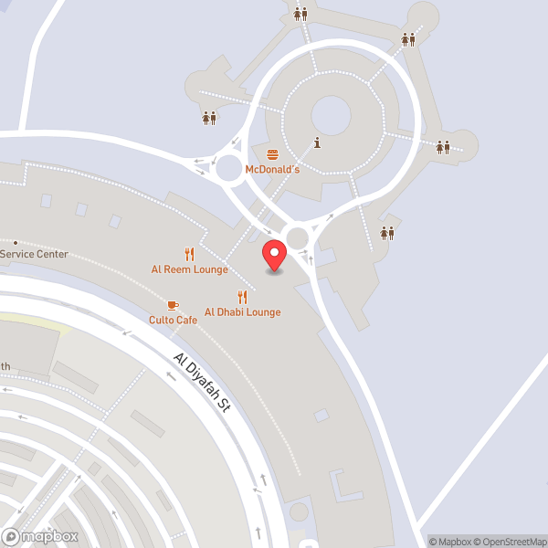 Map of Terminal 1A