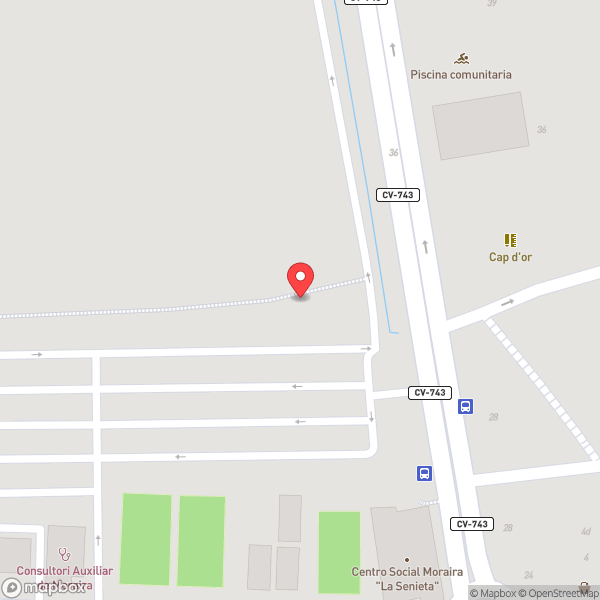 Map of Extra Wok