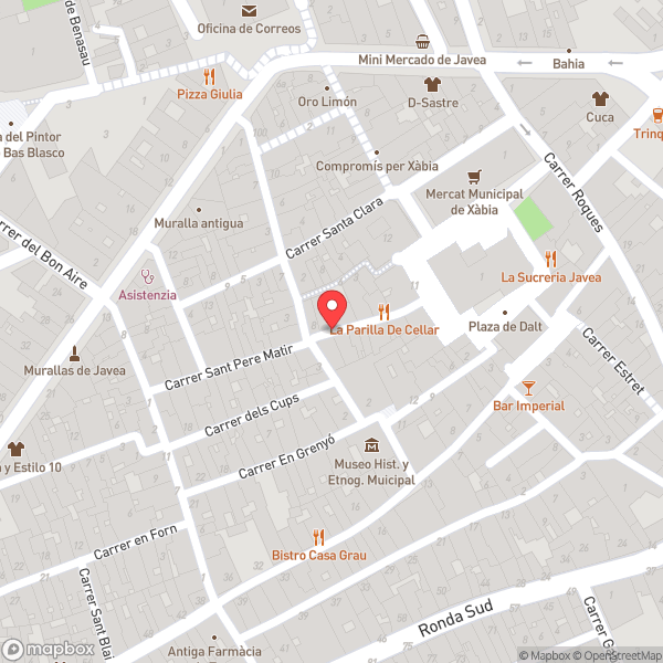 Map of La Rebotica