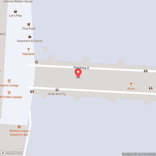Map of Gate D3