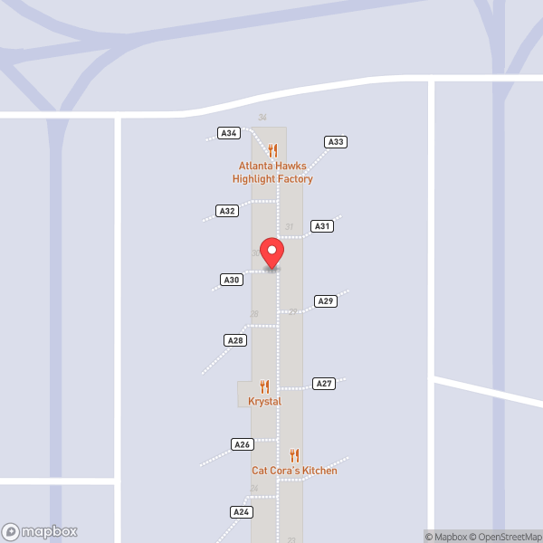 Map of Gate A30
