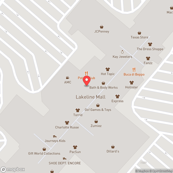 Map of Panda Express