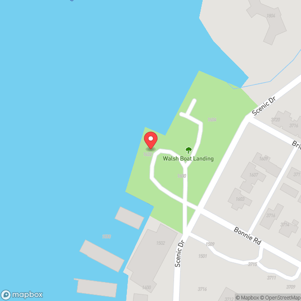 Map of Lake Austin