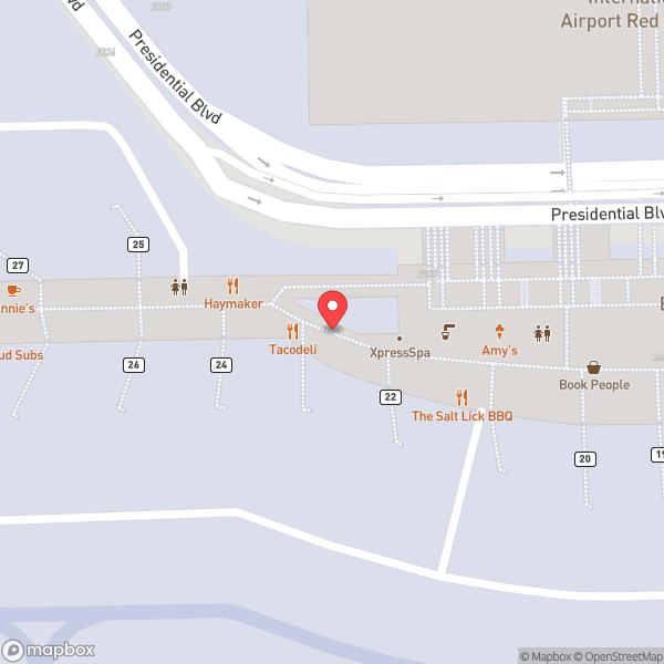 Map of Tacodeli
