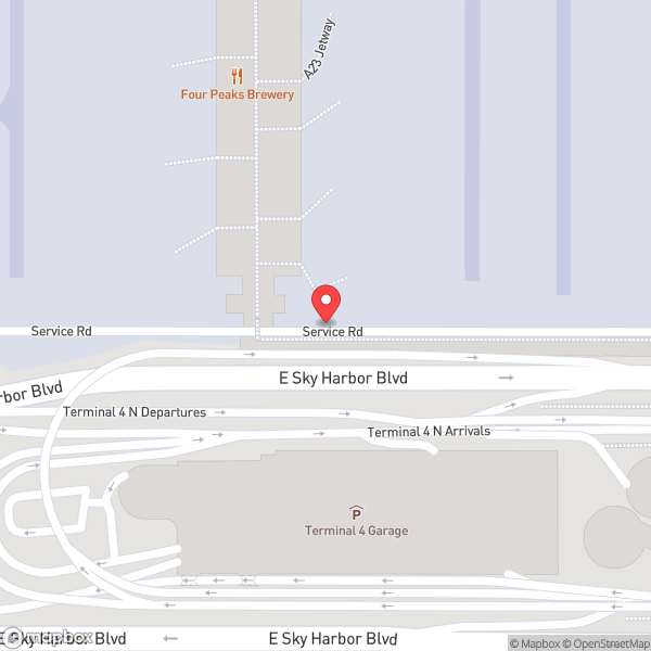 Map of Concourse A15 - A30