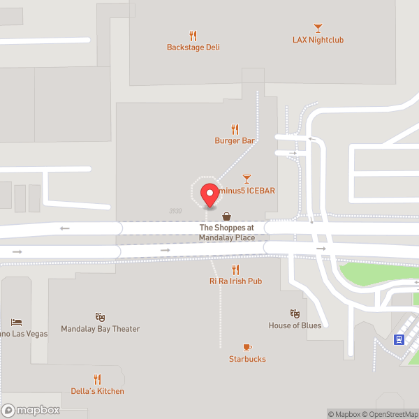 Map of Las Vegas Sock Market