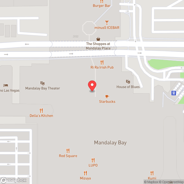 Map of The Shoppes at Mandalay Place
