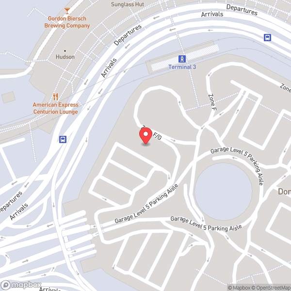 Map of San Francisco International Airport (SFO)