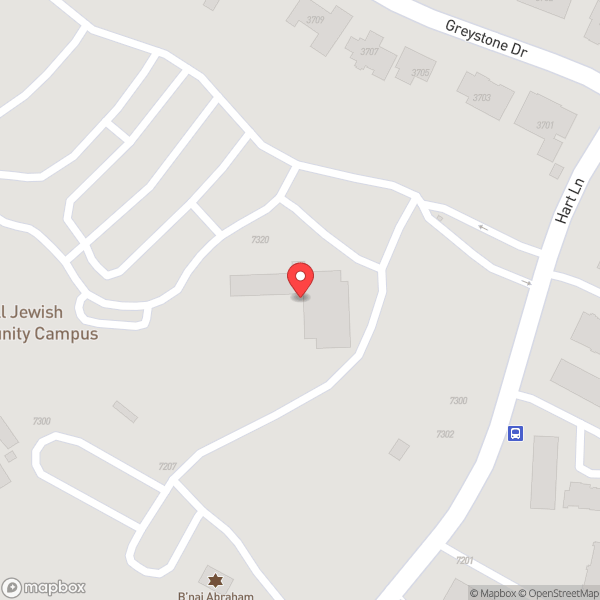 Map of Temple Beth Shalom
