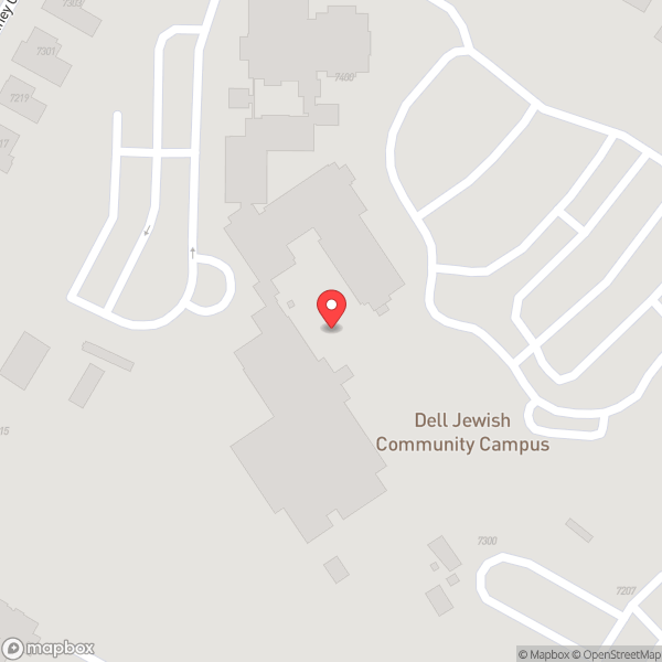 Map of Dell JCC (Jewish Community Center)