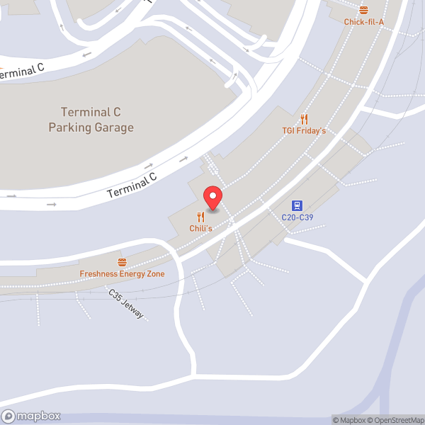 Map of Gate C33