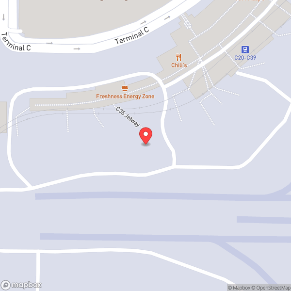 Map of Gate C34