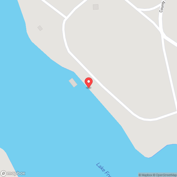 Map of Lake Fryer Perryton