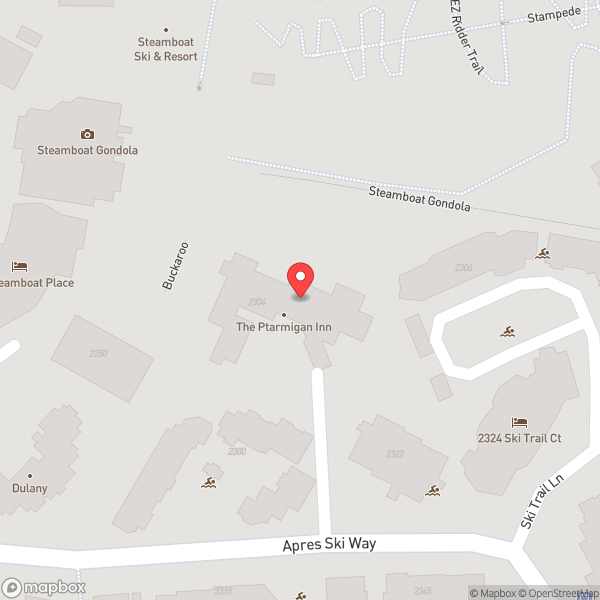 Map of The Ptarmigan Inn