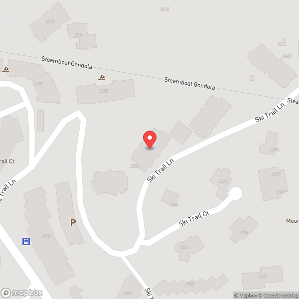 Map of Ski Inn Condominiums