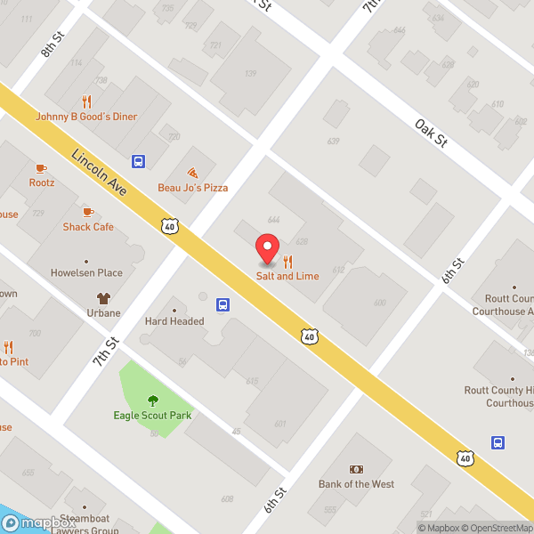 Map of Salt & Lime