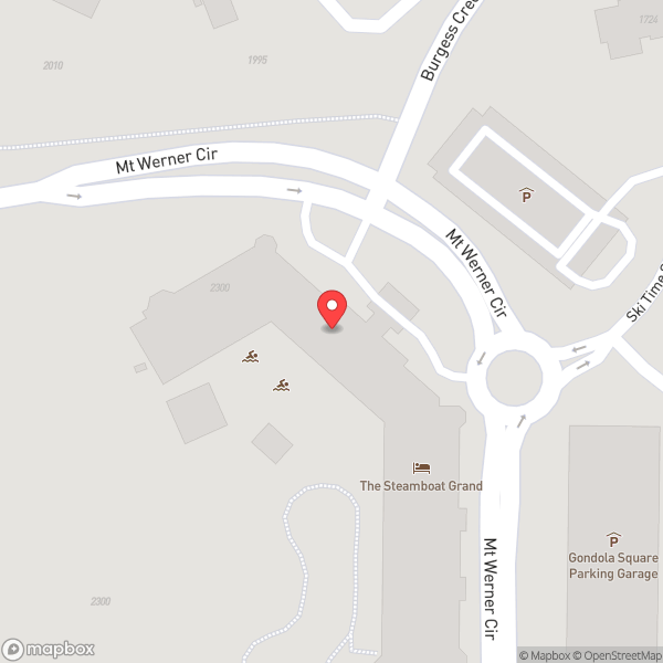 Map of Steamboat Grand