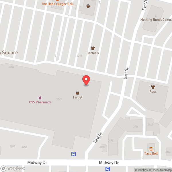 Map of Target