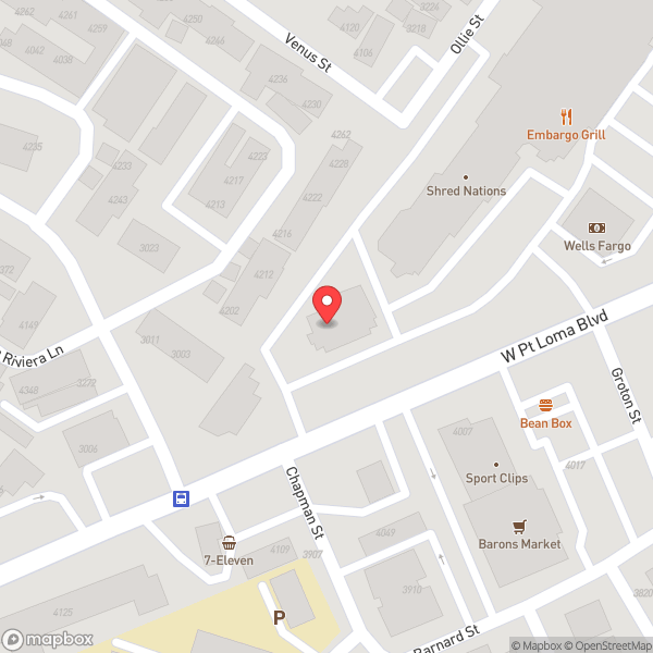 Map of Starbucks