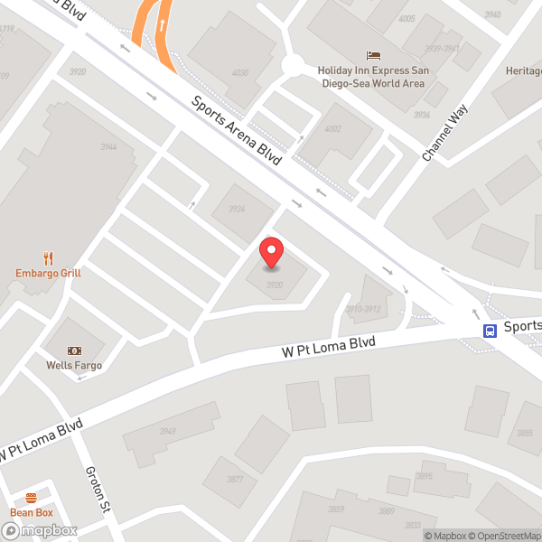 Map of Denny's