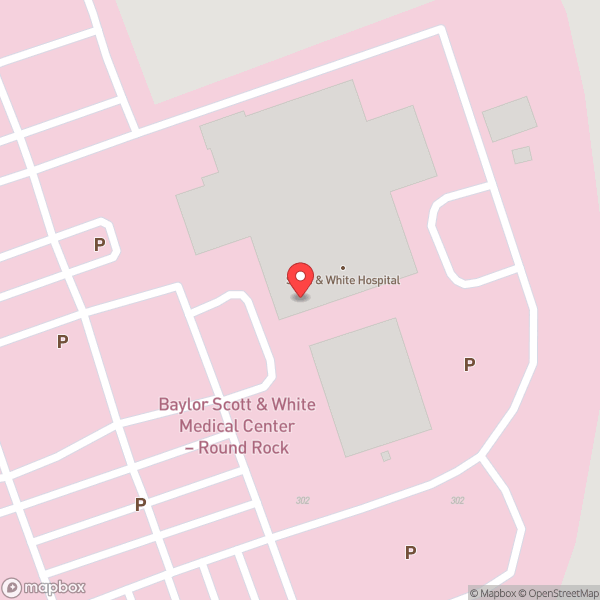 Map of Scott & White Hospital