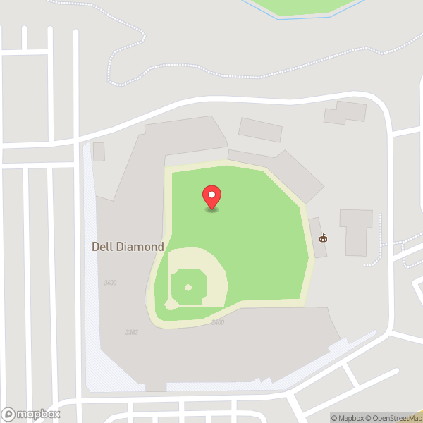 Map of Dell Diamond Rocking Chairs