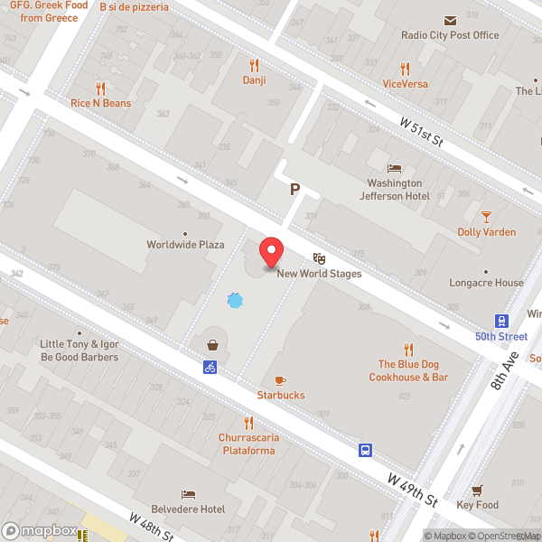Map of Avenue Q