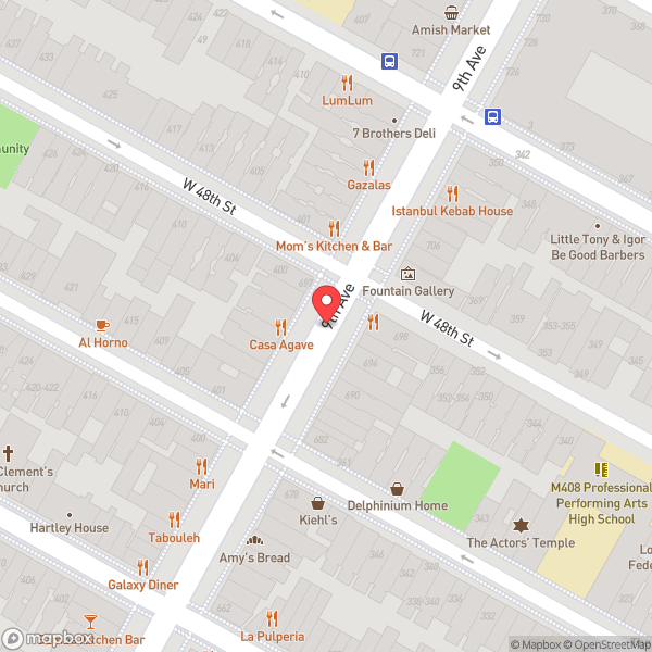 Map of Leon Bakery