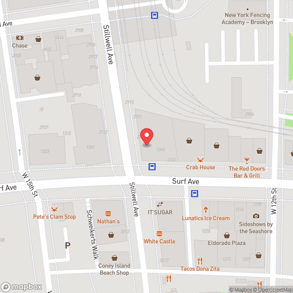 Map of Dunkin'