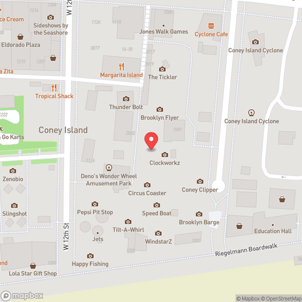 Map of Luna Park