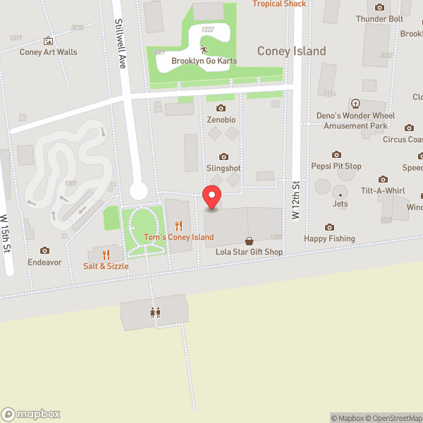 Map of Scream Zone