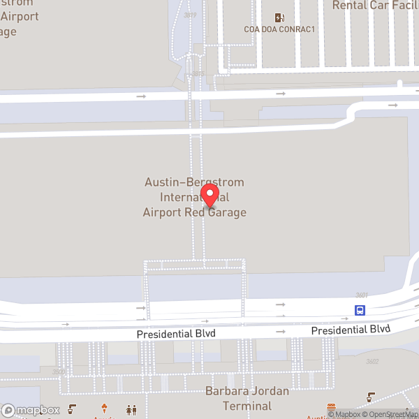 Map of Airport Parking