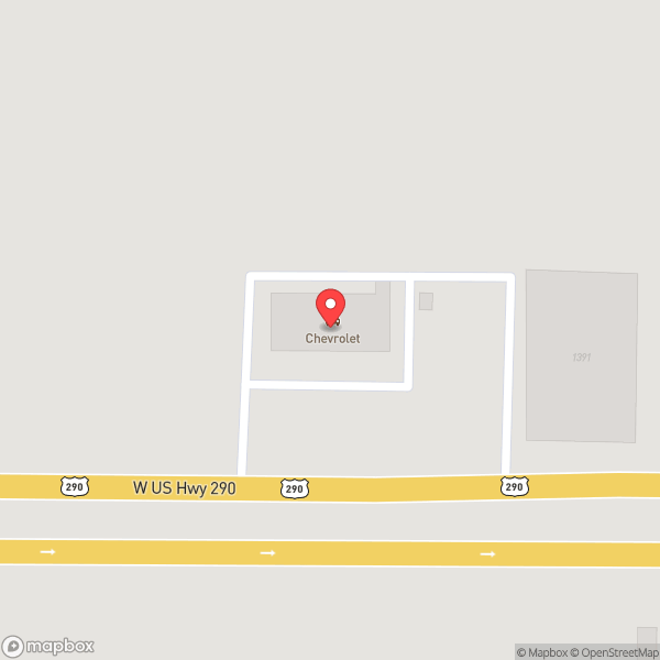Map of Rush Chevrolet